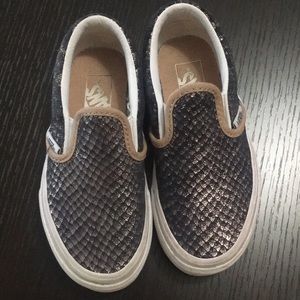 Vans Kid’a Slip-ons, rare design, 10.5, Unisex